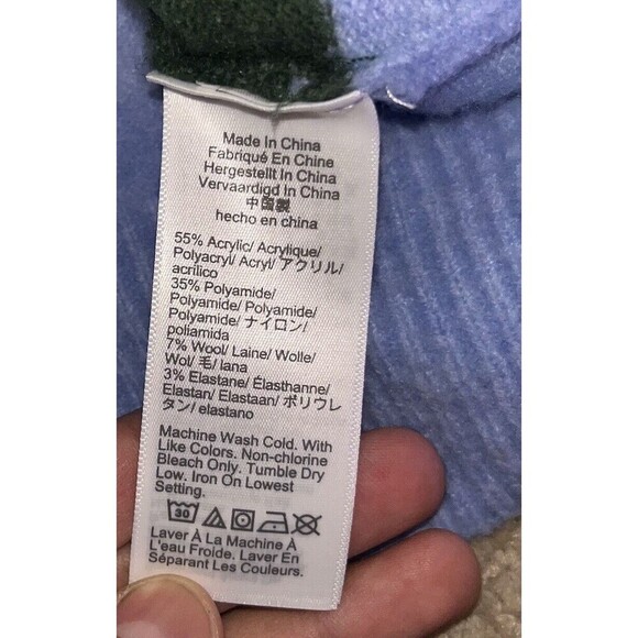 J.Crew 2X Womens Sweater Striped Extra Soft Stretch Lightweight Crew Neck Color - Picture 13 of 15